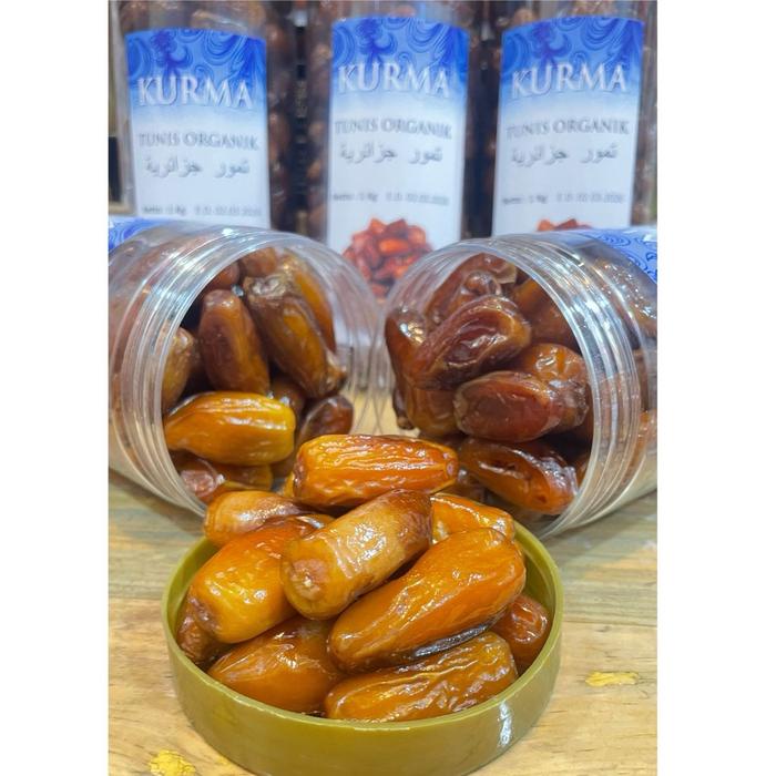 

terbaru !!! kurma tunisia organik premium 1kg alami (kurma mengkel) food makanan ready