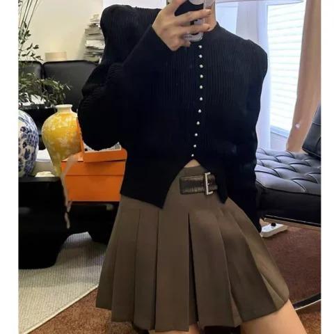 Best Seller Hectic Yuma Cardigan Rajut Wanita Kancing Jamur Premium - Top Button Knit Cardigan