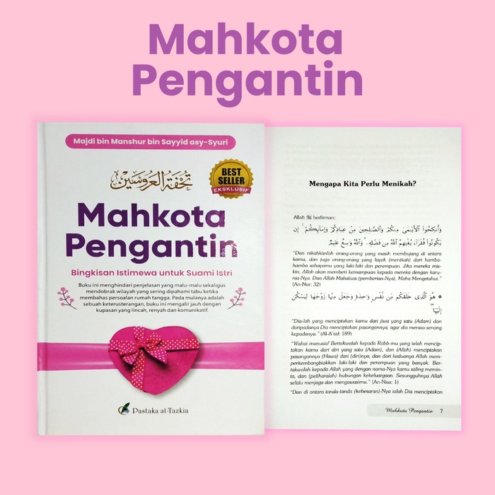 

Promo Buku Mahkota Pengantin - Penerbit Pustaka At-Tazkia Terlaris