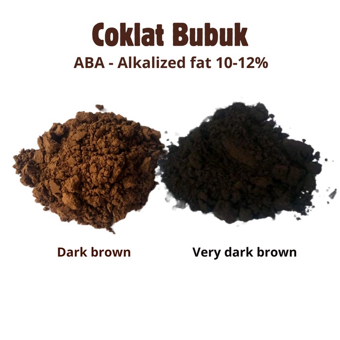 

READY STOK COKLAT BUBUK ABA 25KG VERY DARK BROWN READYY