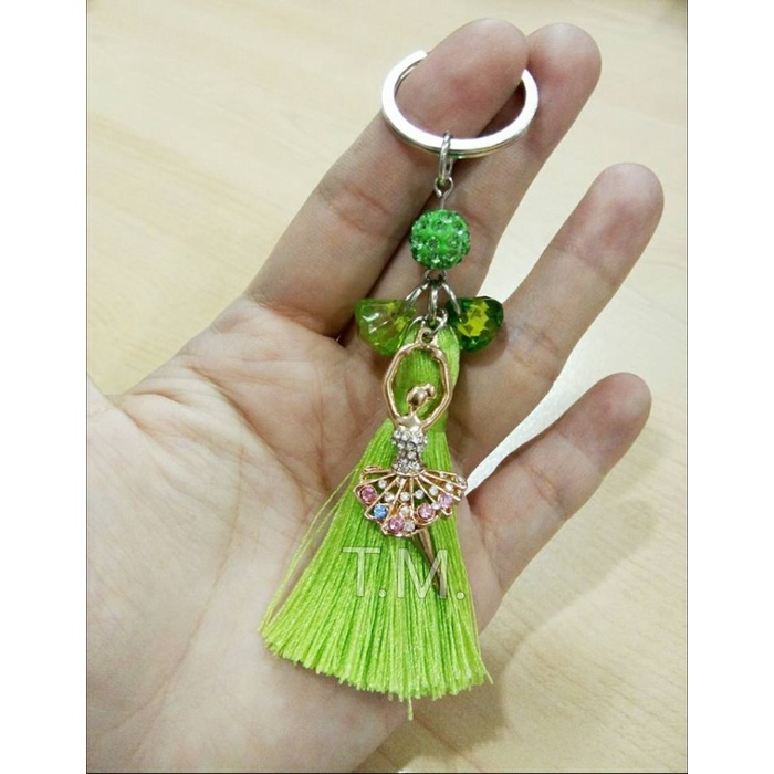 

(BestSeller) Tassel Nylon - Tasel Nilon - Tasel Anting/Gantungan Kuci (+/-45mm)