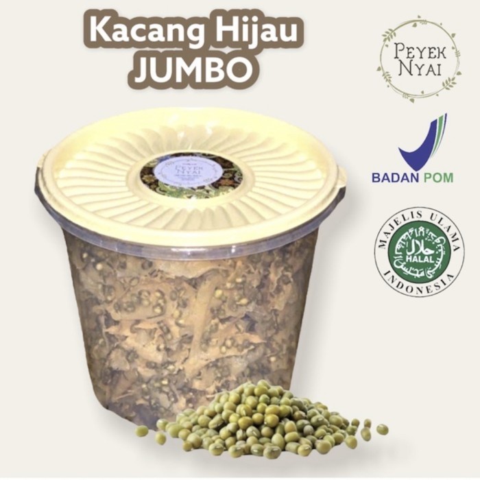 

Rempeyek Peyek Nyai Kacang Hijau (JUMBO)