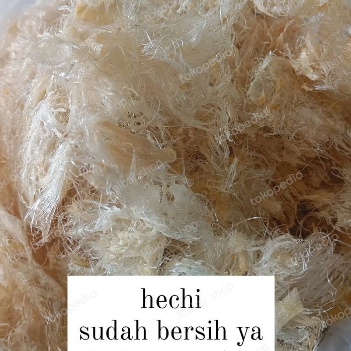 

Sirip Ikan Hiu (100g) Hu Chi-Huchi-Hisit Kering Asli Kalimantan Barat