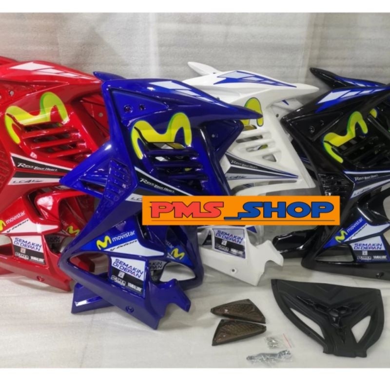 Half Fering Fairing Vixion New Vixion NVL NVA - Sayap Bodi Samping Vixion New Vixion NVA NVL