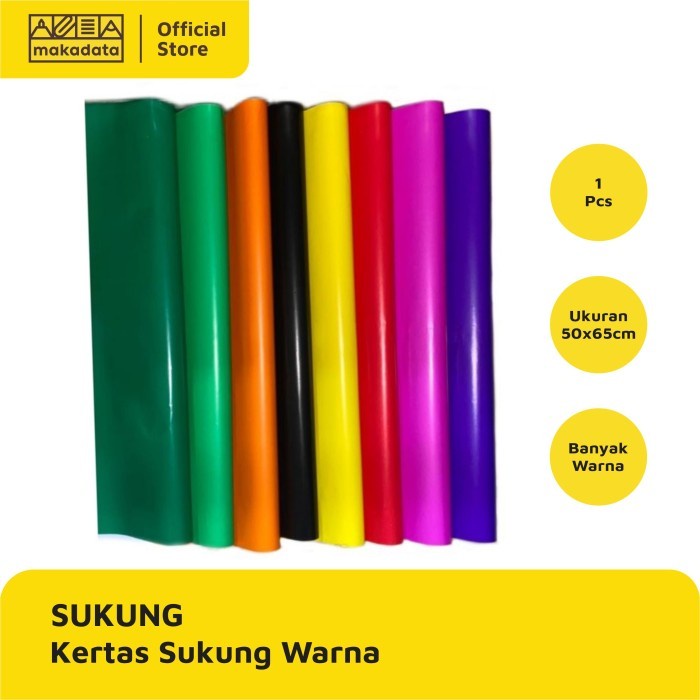 

(BestSeller) KERTAS SUKUNG WARNA (1 PCS) MURAH