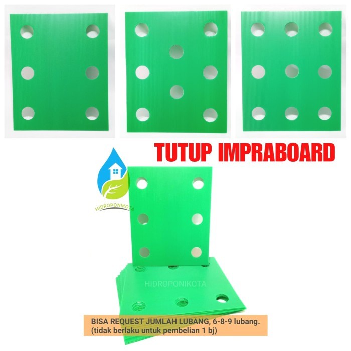 

(BestSeller) tutup impraboard hidroponik - tutup bak hidroponik