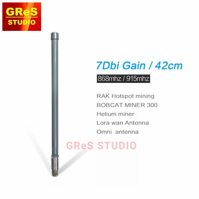 Glass Fiber Antenna 915MHz for IOT LoRa Gateway Module