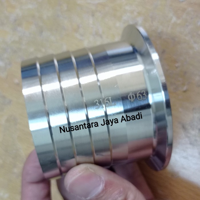 Hose Ferrule / Nepel Selang Sanitary Stainless 316 L 2 1/2 " inchi
