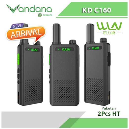 HT WALKIE TALKIE WLN KDC160 / KD C160 UHF 400-470 MHz