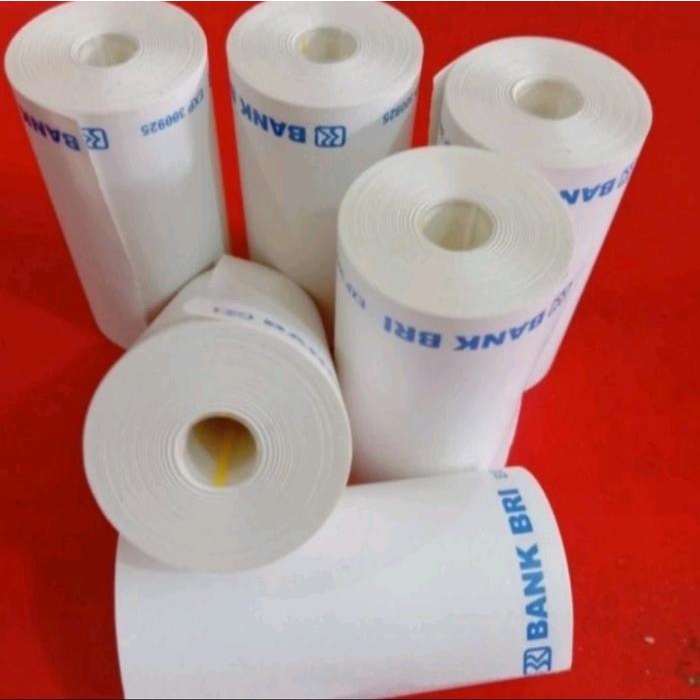 

Promo Paket Hemat 100 Roll Kertas Thermal 57X30Mm Logo Bank Bri Full Kertas Link Cod