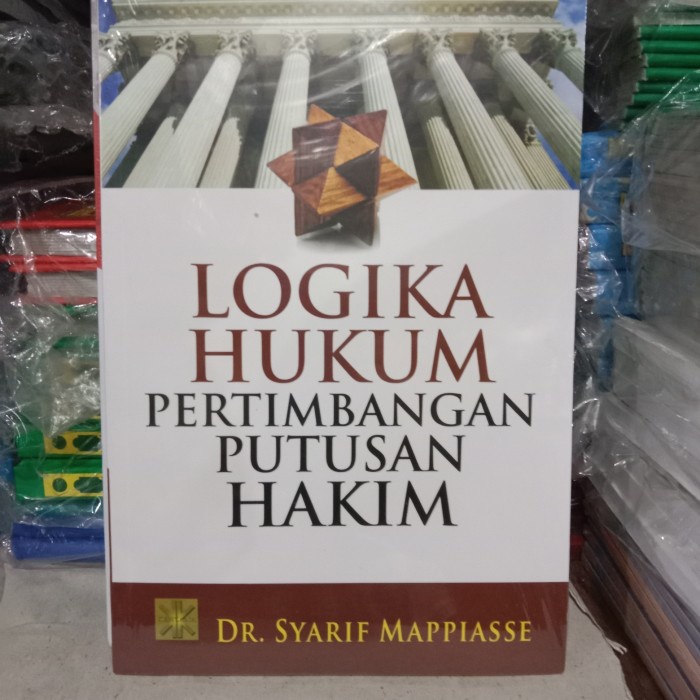 

Produk Terbaru Logika Hukum Pertimbangan Putusan Hakim Original Cod
