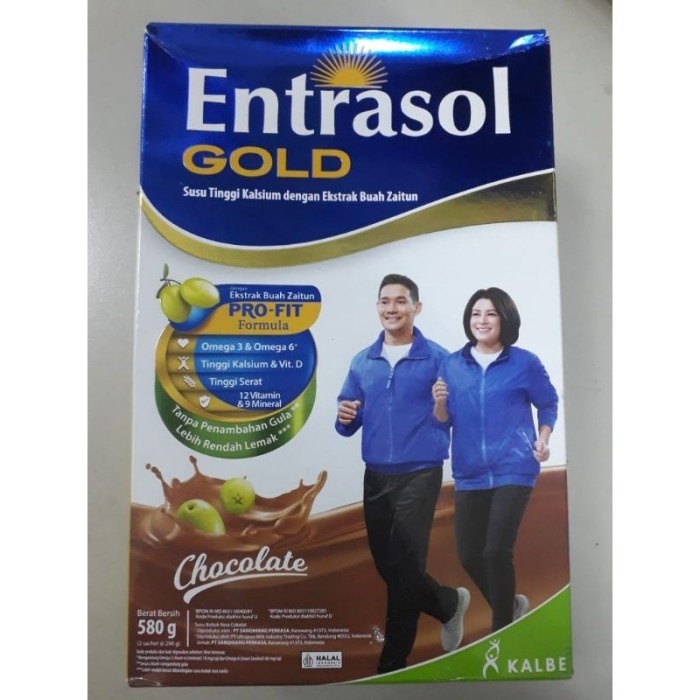 

(BestSeller) ENTRASOL GOLD 560g RASA VANILA/CHOCOLATE