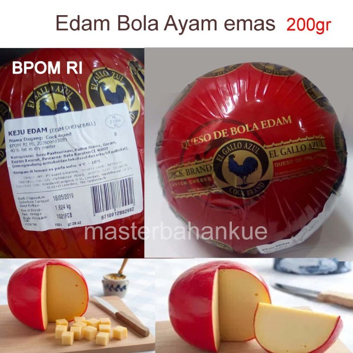 

(BestSeller) keju edam repack 250gr