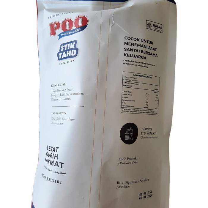 (BestSeller) STIK TAHU POO ASLI KEDIRI