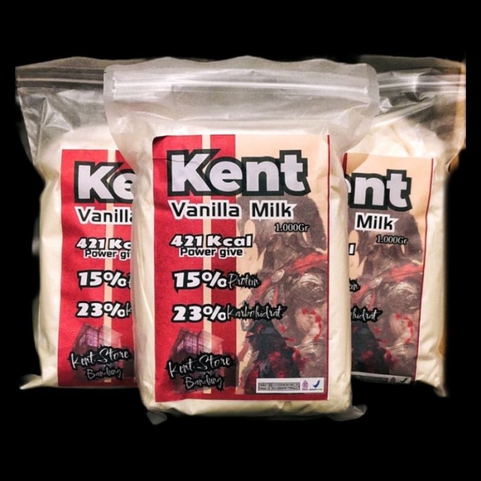 

(BestSeller) Kent Vanilla Milk (Susu Rasa Vanilla mix Kent Protein)