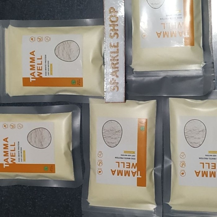 

(BestSeller) Putih Telur Bubuk Asli Tanpa Campuran 50gr Egg White Protein Powder 50gram