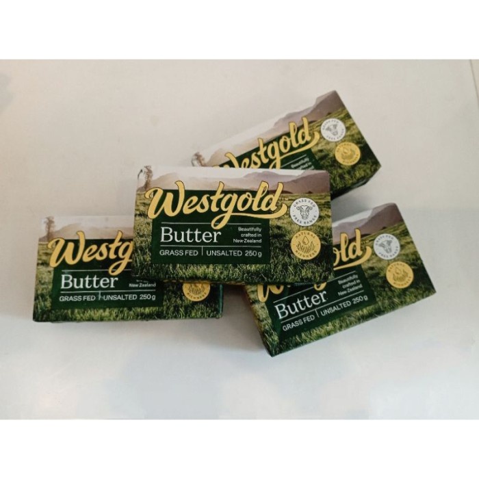 

(BestSeller) Westgold unsalted butter 250gr