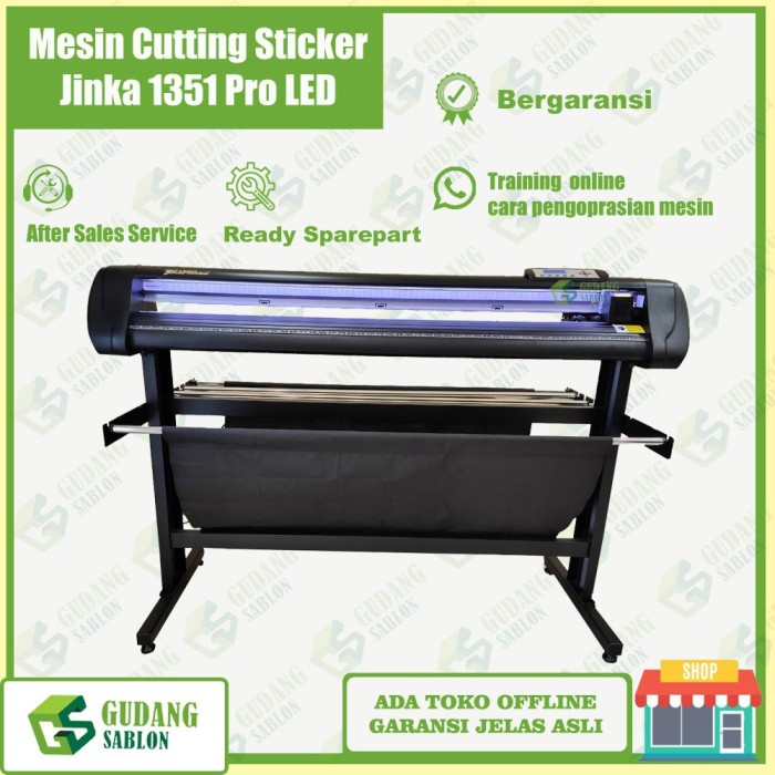 JTTOP" MESIN CUTTING JINKA 1351 PRO SUPPORT CORELDRAW