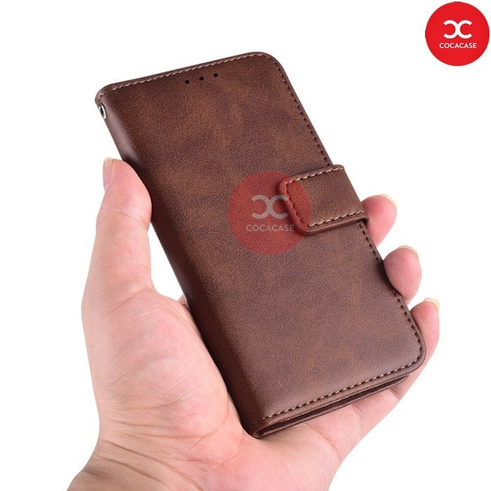 Casing OPPO F3 Plus Case Leather Wallet Flip Cover Oppo F3 Plus Dompet