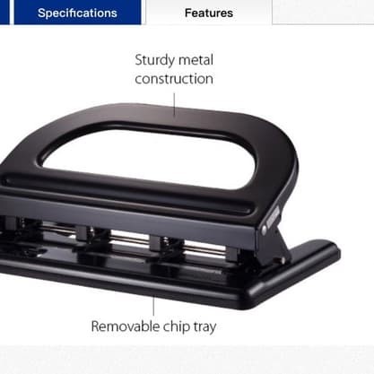 

Jual [READY] Pembolong KW trio 9640 4 lubang/ 4 Hole Punch/ KW trio Punch