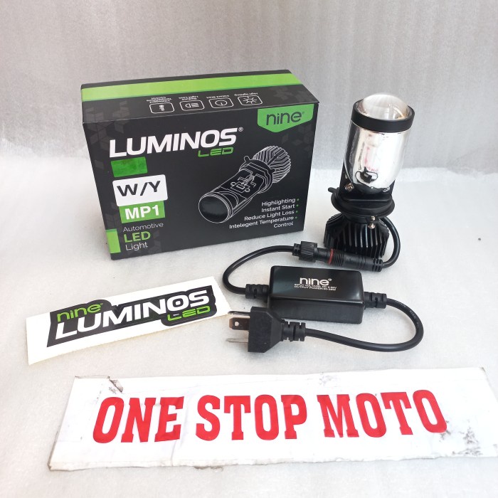 LAMPU LED H4 H6 H7 LUMINOS MP1S MINI PROJI VIXION MEGAPRO MONO MOBIL
