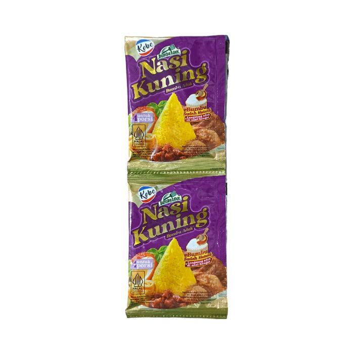 

Kobe Bumbu Nasi Uduk - Nasi Kuning - Bumbu Rendang Renceng isi 10 Sachet Masakan