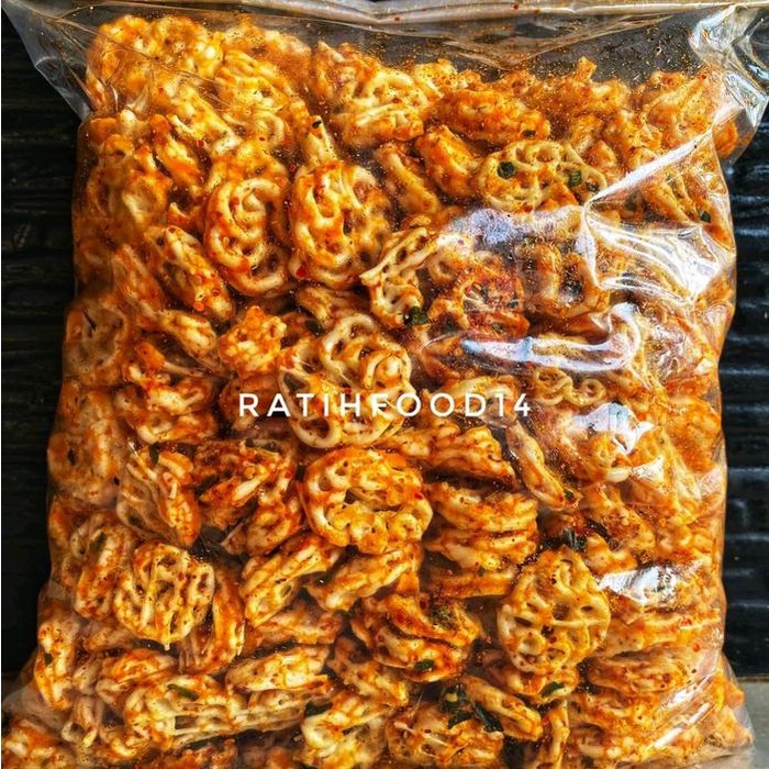 

seblak mawar bantat 1kg/sebring pedas daun jeruk