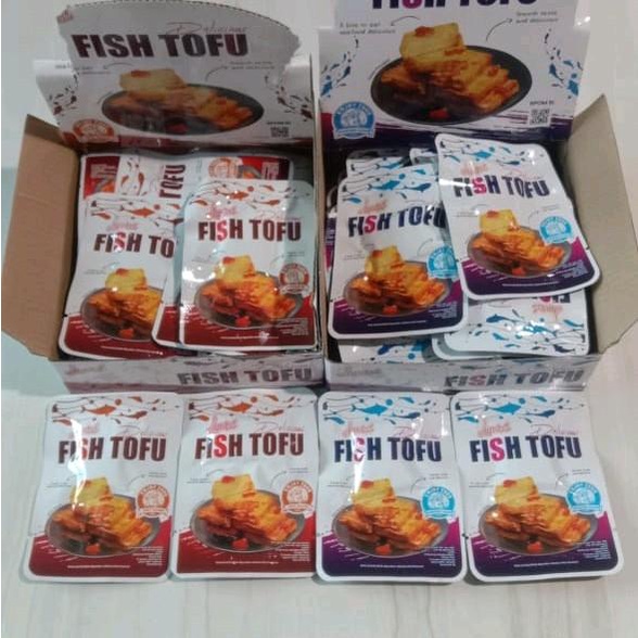 

1 BOX FISH TOFU 240GR RASA BARBERQUE DAN SPICY (30BKS/BOX)