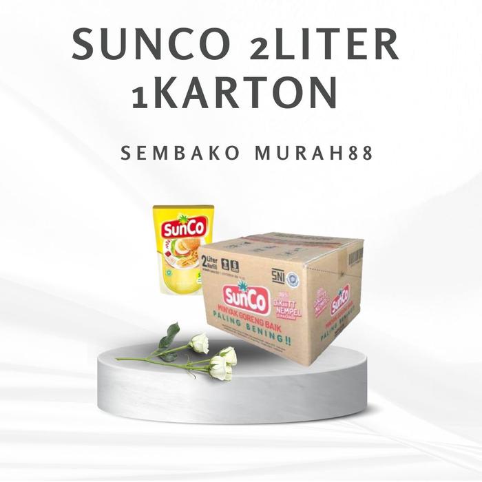 

ABN02 X SISCAANANTA - MINYAK SUNCO KEMASAN 2 LITER 1 KARTON