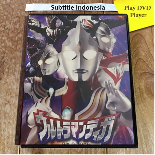 DVD Ultraman Tiga Lengkap Full Episode Subtitle Indonesia