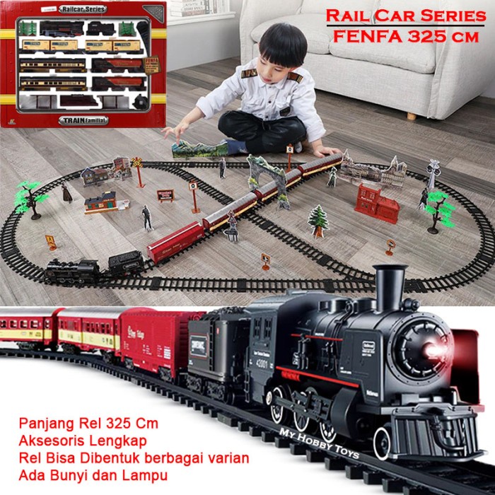 Product Laris Mainan Anak Kereta Api Set Train Fenfa Panjang 325 Cm Kado Anak Ultah
