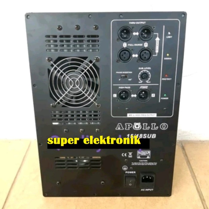Power Kit/Mesin Subwoofer Active Khusus 18 Inch