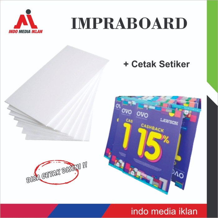 

HOT SALE! Impraboard murah guys