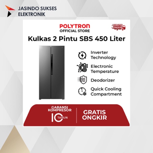 LEMARI ES POLYTRON SIDE BY SIDE PRS-455S