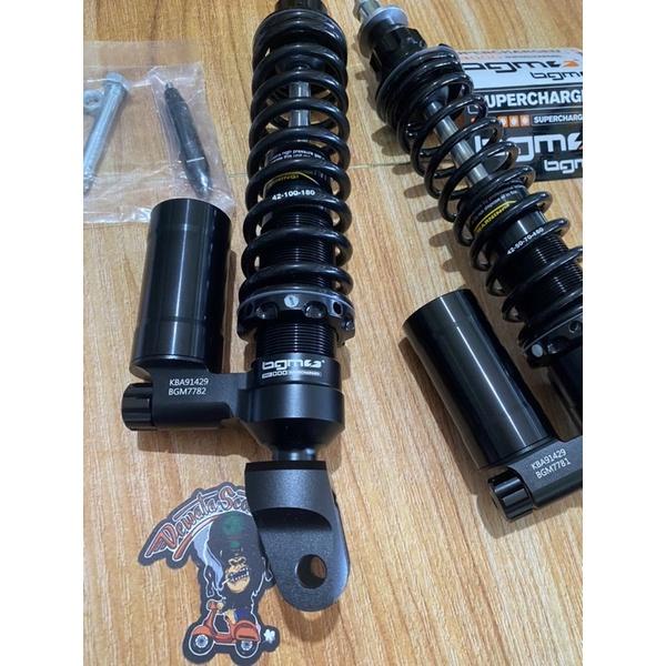 shock shockbeker tabung BGM vespa PX PXE Spartan