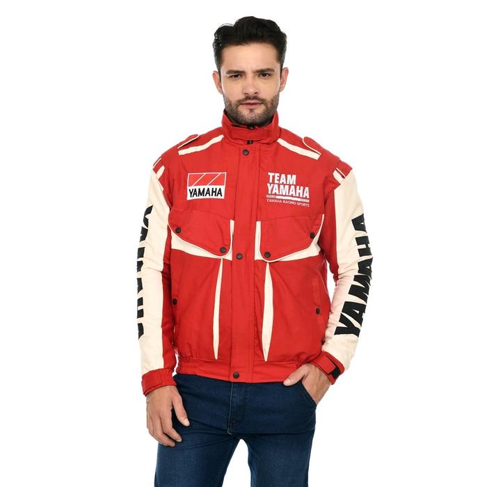 Jaket Yamaha Yrt Racing Team Untuk Pengguna Motor Rx King Nmax Xmax Fazzio Logo Bordir Digunakan