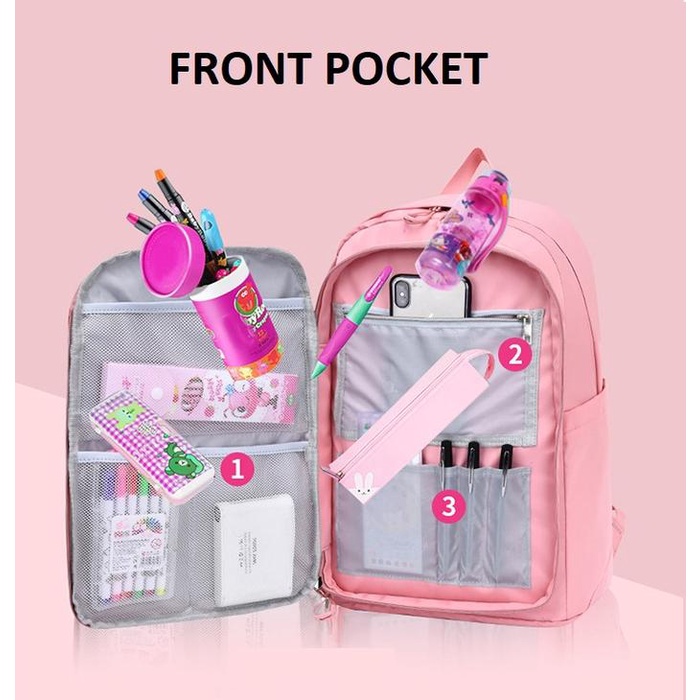 Drab5212 Ori Tas Sekolah Anak / Ransel Anak / Tas Sekolah Impor -Gratisongkir