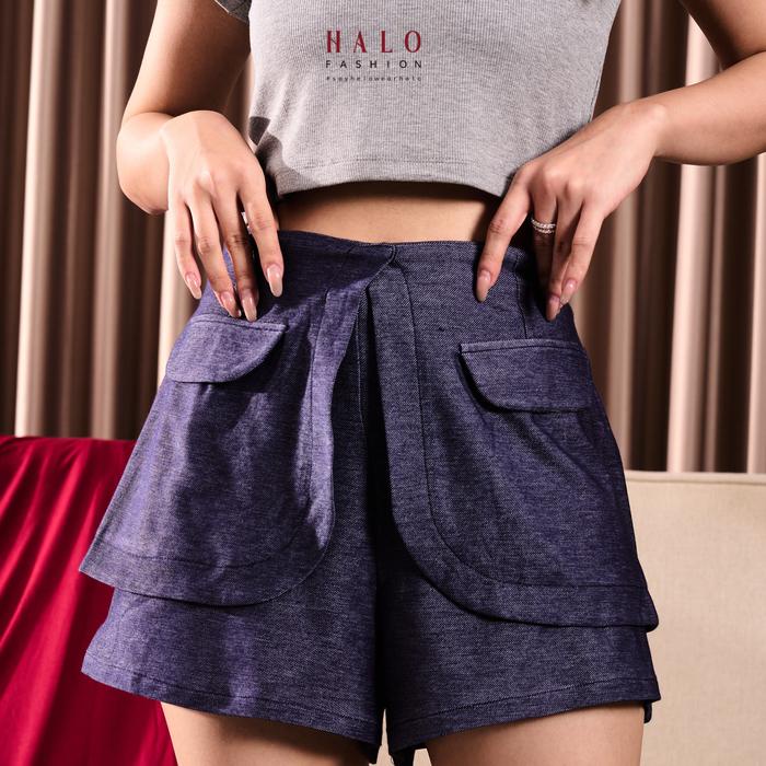 [HALOFASHION] CAIRO CELANA CARGO SHORT- CASUAL CARGO CEWEK PENDEK KULOT HOTPANTS HIGHTWAIST KOREAN