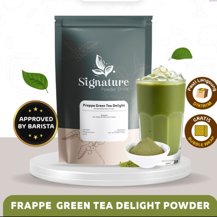 

Powder DBD Greentea Delicate 1kg / Bubuk Minuman PREMIUM Grentea Delicate 1kg