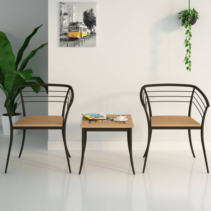 Terbaru Kursi Meja Teras Taman Balkon Minimalis Set Besi Bandung
