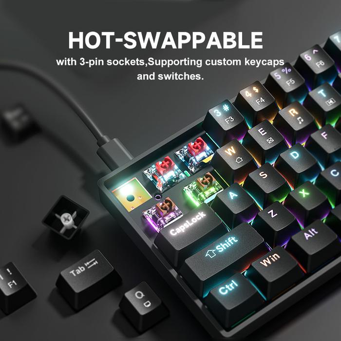 ZIFRIEND TK68 68% Layout Mechanical Keyboard