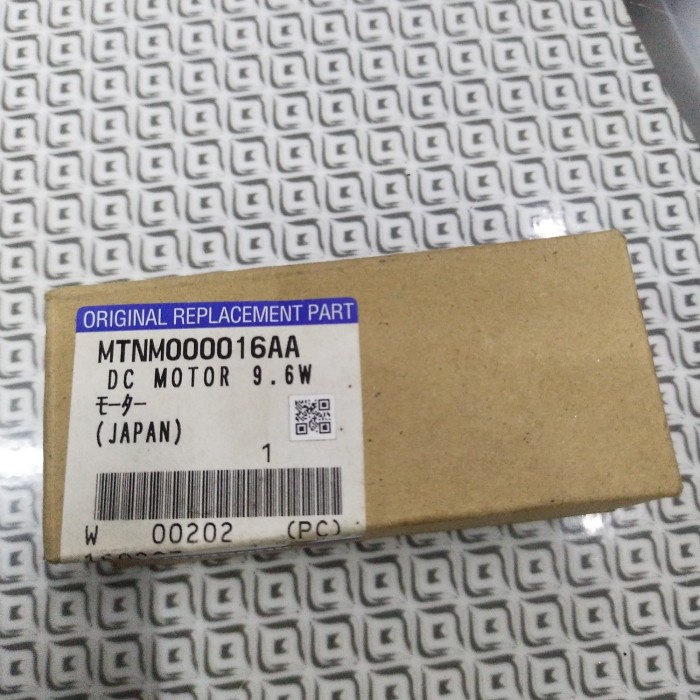 MOTOR DC PANASONIC MTNM00016AA DC MOTOR 9,6W JAPAN TERMURAH