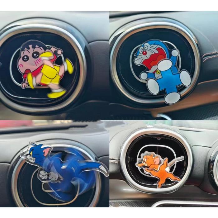 

SALE [Gaode] Pajangan AC Mobil Dekorasi Interior Ornamen Akrilik Tom and Jerry Mobil Hiasan AC Mobil