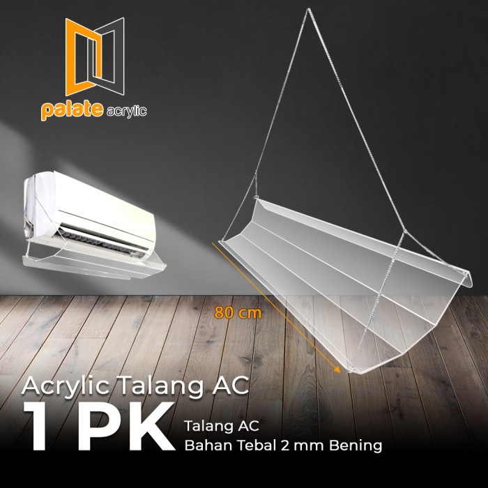 

BERKUALITAS Akrilik Talang AC / Reflektor / Talang / Penahan Hembusan Angin AC 1PK