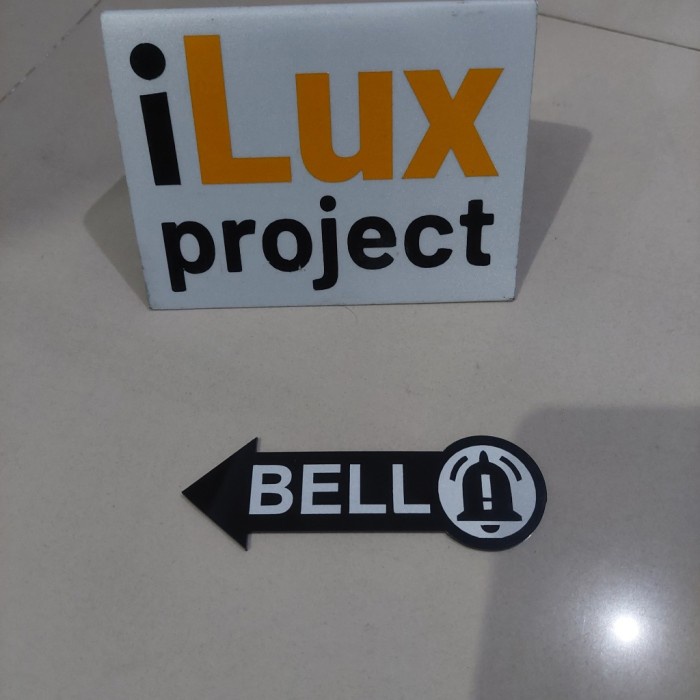 

TERBAIK Tulisan Tekan Bell Akrilik Reflektif Panah