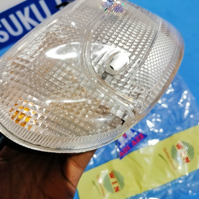 stoplamp lampu belakang bening satria 2tak lumba model ada cekungan