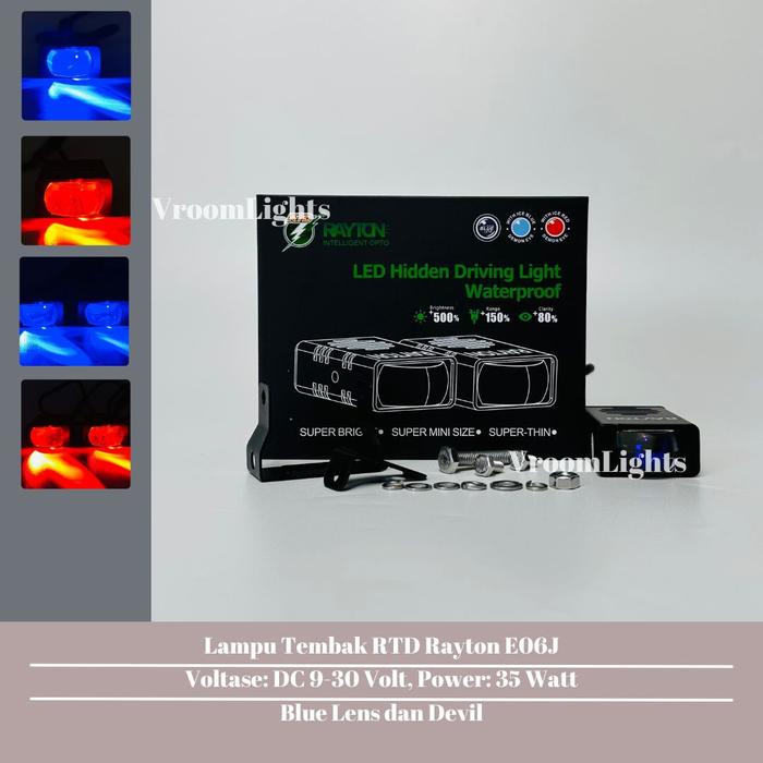 RTD RAYTON Tipe E06J Lampu Tembak Laser Gepeng