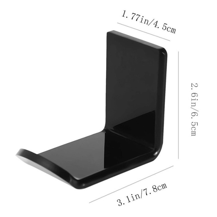 

PROMO Simple Headphone Hanger Holder Acrylic Wall Mount Akrilik 3mm
