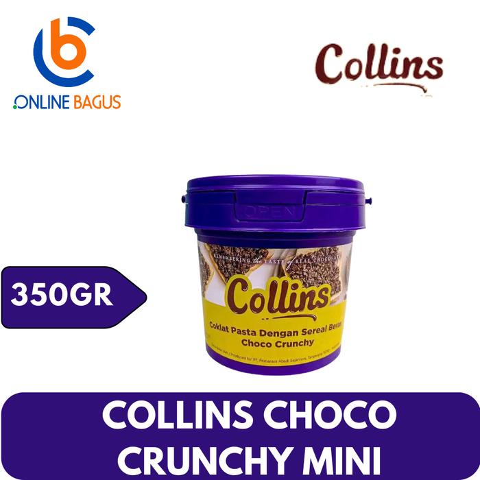 

JTTOP" [BANDUNG COD] COLLINS CHOCO CRUNCHY MINI 350GR [1 PCS]