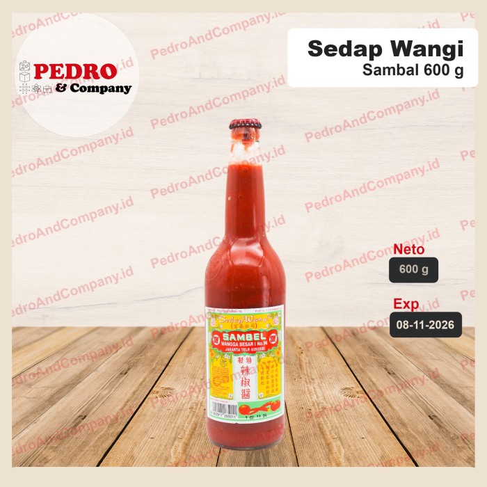 

Sedap Wangi - Sambel/ saos sambel jadul (600 gr)